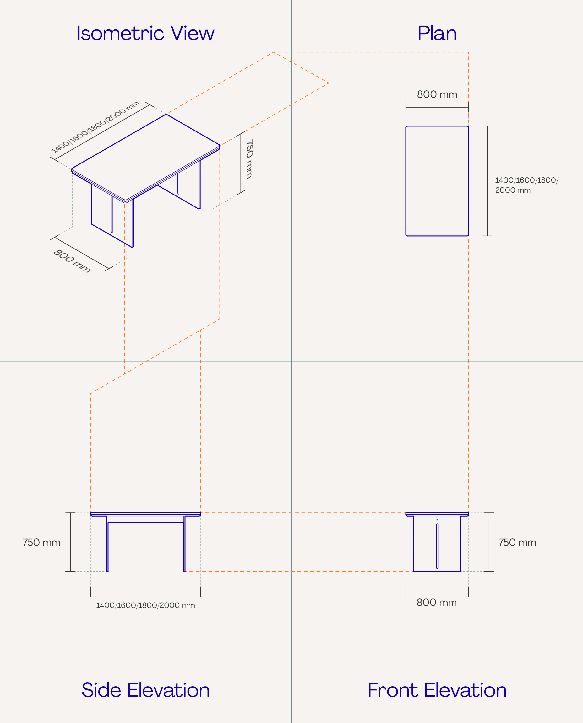 Plate (Travertine)